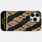 Intrikate Muster von Schlangenfellen auf dem Displ Case-Mate iPhone Hülle (Rückseite (Horizontal))