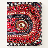 Intrikate Stickerei Notizblock (Rückseite)