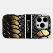 Intrikates Muster der Haut einer Schlange Case-Mate iPhone Hülle (Rückseite (Horizontal))