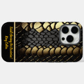 Intrikates Muster der Haut einer Schlange Case-Mate iPhone Hülle (Rückseite (Horizontal))