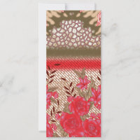 Intrikates Stoffdesign mit Blumenmuster