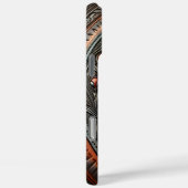 Intrikierte Alien-Symbole Case-Mate iPhone Hülle (Rückseite / Rechts)