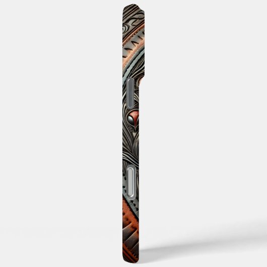 Intrikierte Alien-Symbole Case-Mate iPhone Hülle (Rückseite / Rechts)