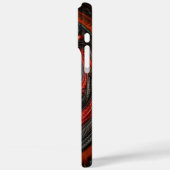 Intrikierte Alien-Symbole Case-Mate iPhone Hülle (Rückseite / Links)