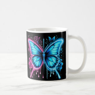Intrikierte Wirbel und Blüten: Ein Whimsikischer S Kaffeetasse