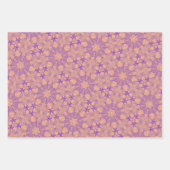 Intrikiertes Muster Geschenkpapier Set (Vorderseite 2)