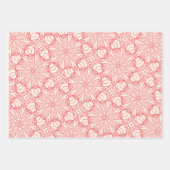 Intrikiertes Muster Geschenkpapier Set (Vorderseite)