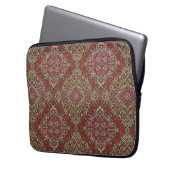 Intrikiertes, traditionelles orientalisches Rug Mo Laptopschutzhülle (Vorderseite Links)