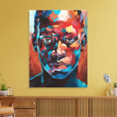 Introspecção Intensa Leinwanddruck (Insitu (Wohnzimmer))