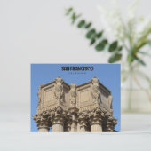 "Introspection", The Palace of Fine Arts, CA - Postkarte (Stehend Vorderseite)