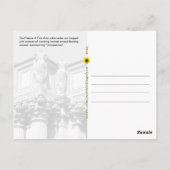 "Introspection", The Palace of Fine Arts, CA - Postkarte (Rückseite)