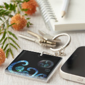 Introspektive Krake Schlüsselanhänger (Vorderseite rechts)