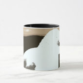 Introspektive Seemöwe-Tasse! Tasse (Zentrum)