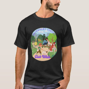 Introvert Circus Club Spaziergang T-Shirt