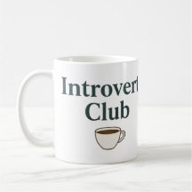 Introvert Club - Ästhetische Tasse