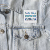Introvert Club T-Shirt Button (Beispiel)