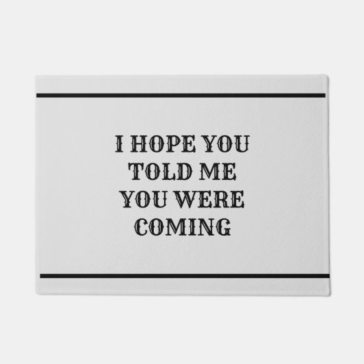 Introvert Doormat Fußmatte (Vorderseite)