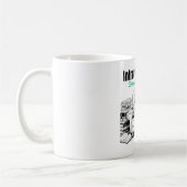 Introvert Fox Book Lover Humor Kaffeetasse (Links)