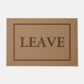 Introvert Fußmatte (Vorderseite)