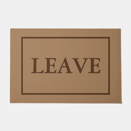 Introvert Fußmatte (Vorderseite)