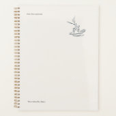 Introvert Gift Minimalist Line Art Planner Planer (Vorderseite)