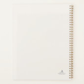 Introvert Gift Minimalist Line Art Planner Planer (Rückseite)