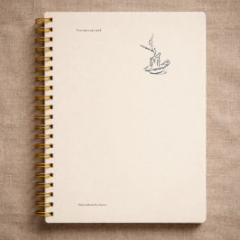 Introvert Gift Minimalist Line Art Planner Planer