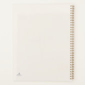 Introvert Gift Minimalist Line Art Quiet Solitude  Planer (Rückseite)