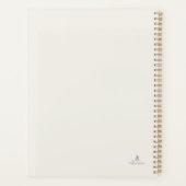 Introvert Gift Quiet Solitude Closed Door Planer (Rückseite)