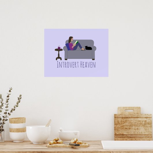 Introvert Heaven Poster (Küche)
