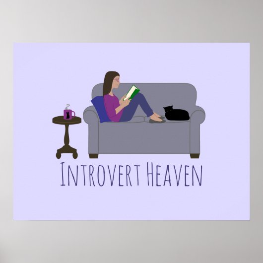 Introvert Heaven Poster (Vorne)