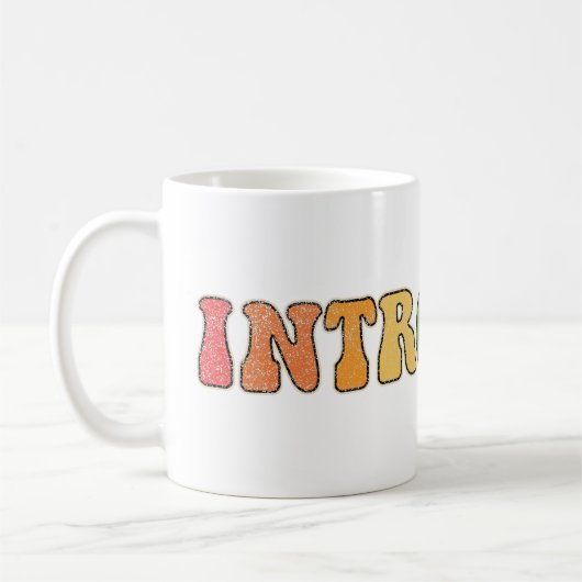 Introvert Kaffeetasse (Links)