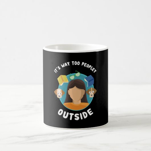 Introvert Kaffeetasse (Mittel)