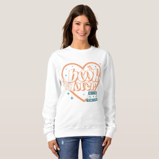 Introvert, Lover Booktrovert Geschenk buchen Sweatshirt (Vorne ganz)