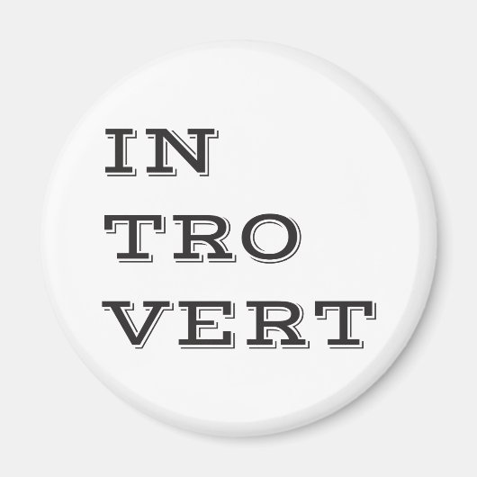 Introvert Magnet (Vorne)