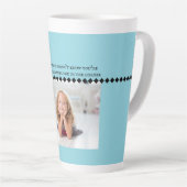 Introvert Meme Latte Tasse (Rechte Ecke)