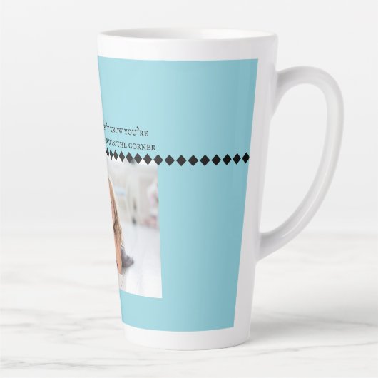 Introvert Meme Latte Tasse (Rechts)