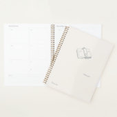 Introvert Minimalist Black and White Art Planner Planer (Anzeige)