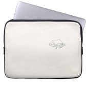 Introvert Minimalist Line Art Laptopschutzhülle (Vorderseite)