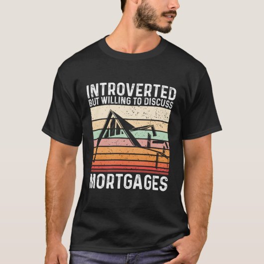 Introvert Morte Loan Officer T-Shirt (Vorderseite)