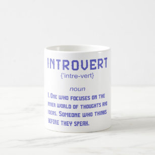 Introvert Noun Tasse Geschenk