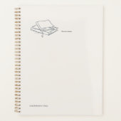 Introvert Quiet Solitude Gift Planer (Vorderseite)