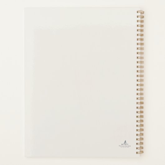 Introvert Quiet Solitude Gift Planer (Rückseite)