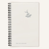 Introvert Quiet Solitude Giftable Notebook Notizblock (Vorderseite)