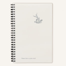 Introvert Quiet Solitude Giftable Notebook Notizblock