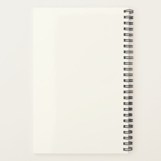 Introvert Quiet Solitude Minimal Line Art Planner Planer (Rückseite)