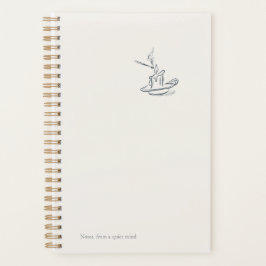 Introvert Quiet Solitude Minimalist Planner Planer