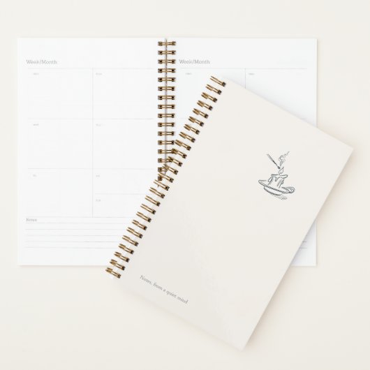 Introvert Quiet Solitude Minimalist Planner Planer (Anzeige)