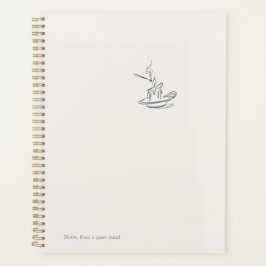 Introvert Quiet Solitude Minimalist Planner Planer
