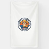 Introvert Sozialbatterie Katze Süße Kitty Design - Banner (Vertikal)